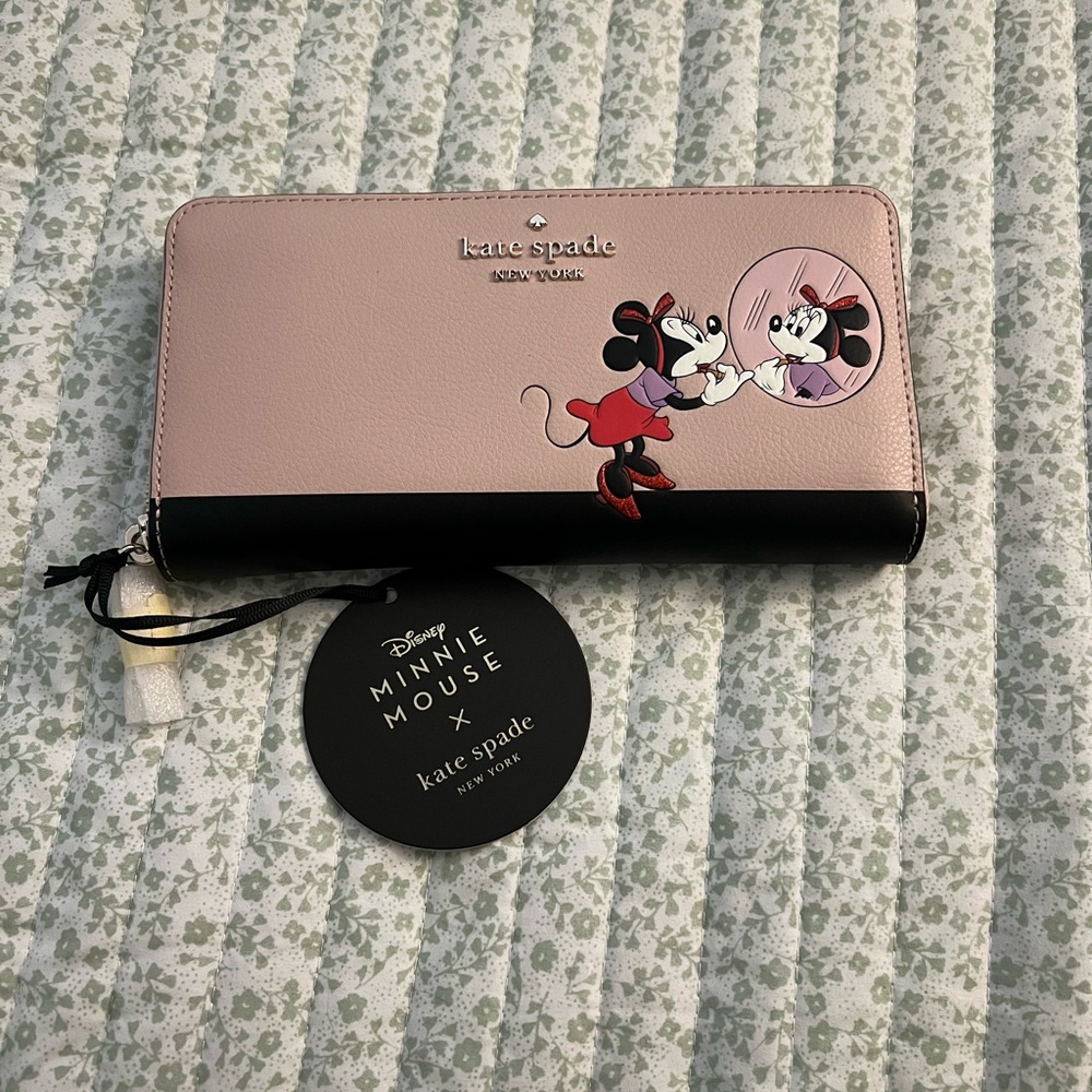 Kate Spade New York x Disney Minnie Mouse Wallet